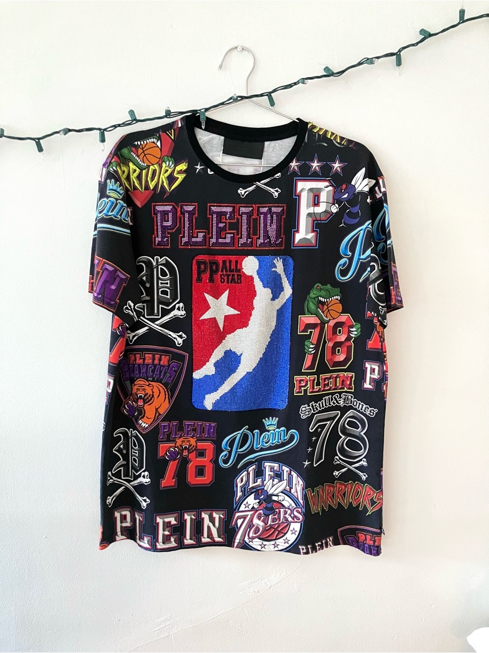 NWOT Phillip Plein NBA All Stars Shirt